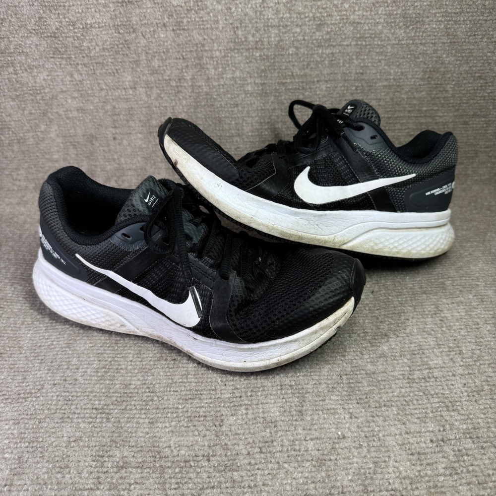 Nike Run Swift‎ 2 Womens 8 Black White Running Sneakers Low Top Shoes CU3528-004